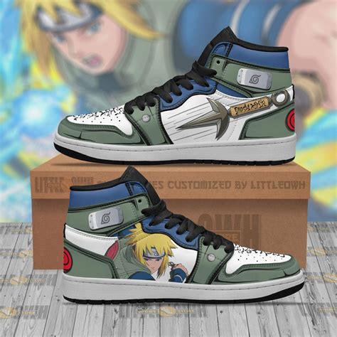 Minato Namikaze Jd Sneakers Custom Naruto Anime Shoes Men Us