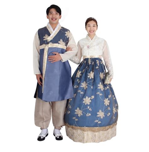 Hanbok Woman Man Couple Hanbok Costumes Korea Traditional Etsy