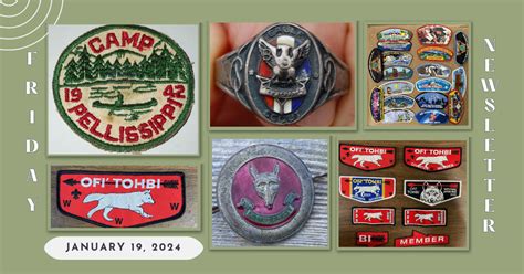 Friday Scouting Hot Finds Newsletter January 19 2024 Scout Patch Collectors
