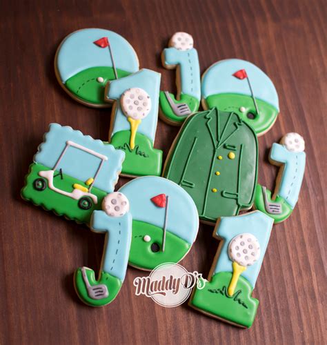 A Golf Themed First Birthday Set For Jack Golf Birthday Cakes Golf