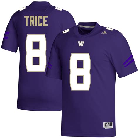 Men’s Washington Huskies #8 Bralen Trice Football Jersey – The Jersey ...