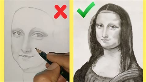 Peerless Info About How To Draw The Mona Lisa - Settingtooth