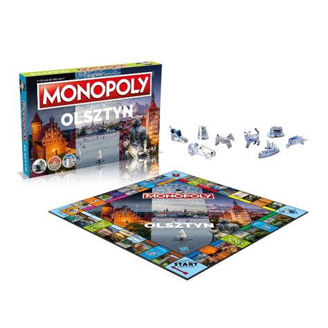 Monopoly Olsztyn Gra Winning Moves Stan Nowy Z