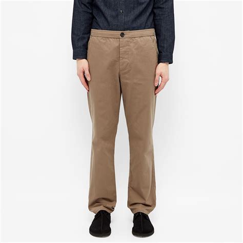 Oliver Spencer Drawstring Trouser Eden Tobacco End