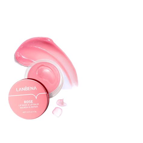 LANBENA Rose Lip Balm Moisturizing Lmprove Dry Lip And Restore Pink