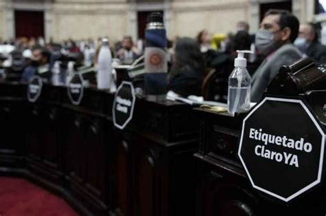 Diputados Convirtió En Ley El Proyecto De Etiquetado Frontal De