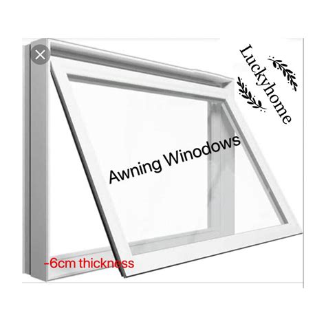 UPVC Awning Windows/Awning windows with Fix portion