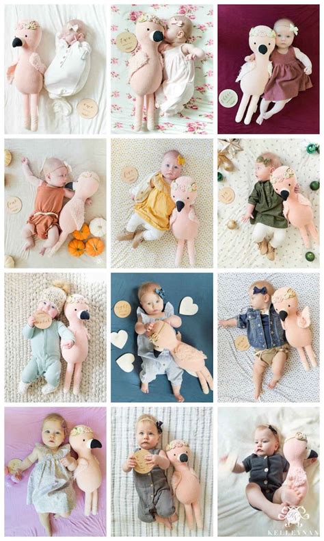 36 Creative Monthly Baby Photo Ideas You Can Do At Home