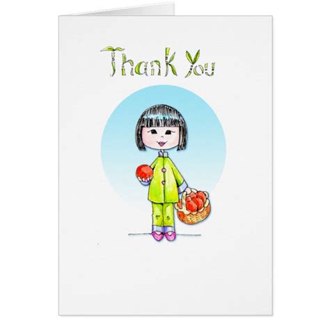 Thank You with Good Luck Card | Zazzle