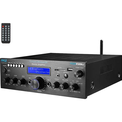 Pyle Pro Pda Bu Stereo Receiver With Bluetooth Pda Bu