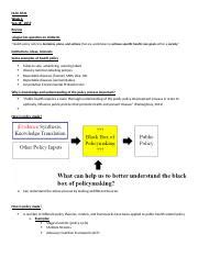 Hlsc P Lecture Docx Hlsc P Week Sep Th Review