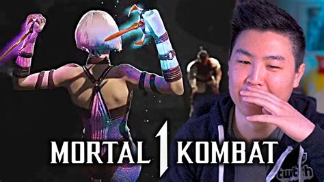 Mortal Kombat 1 Khameleon Fatality Reaction Youtube