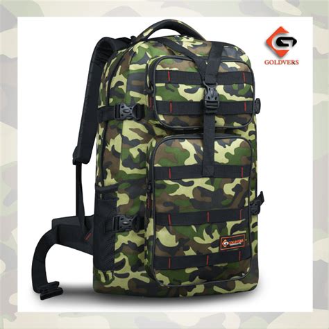 Tas Gunung Kapasitas L Bermotif Loreng Tas Ransel Pria Jumbo Original