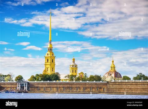 The Peter And Paul Fortress In St Petersburg Stock Photo Alamy