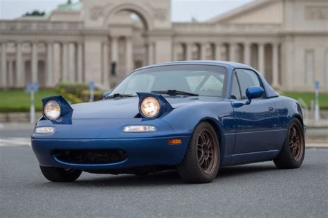 No Reserve Modified 1991 Mazda Mx 5 Miata 5 Speed For Sale On Bat