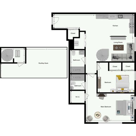 Floorplans — 211 Baldwin Avenue | Jersey City, NJ