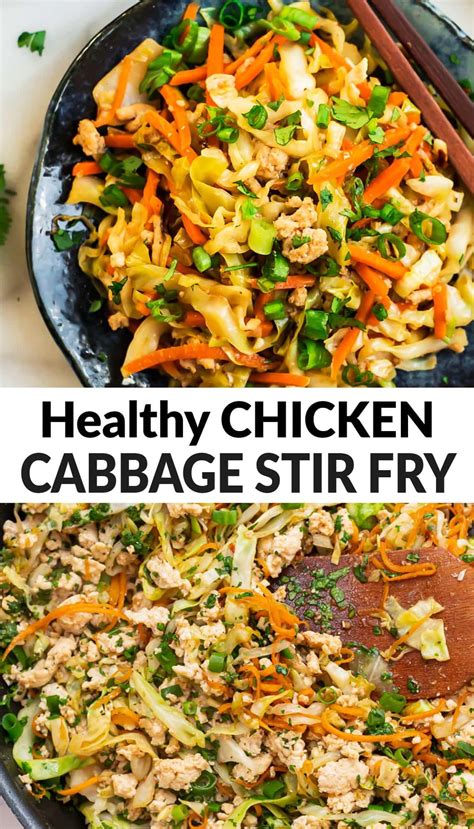 Cabbage Stir Fry Healthy Low Carb Recipe Wellplated