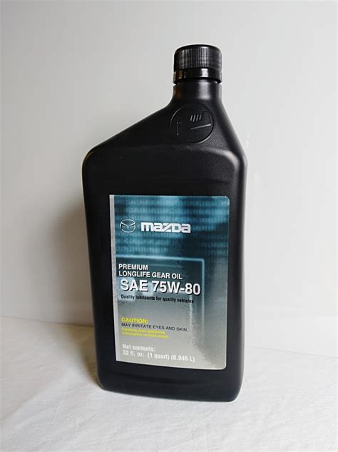 Mazda Trans Axle Fluid Sae 75w 80 32 Fl Oz 0000 77 5w80 Qt