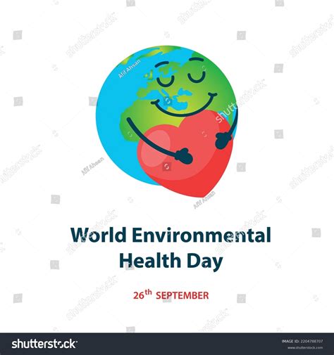 International Day Environmental Health Earth Day Stock Vector (Royalty ...