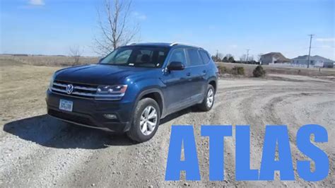 2018 Volkswagen Atlas Se V6 4motion Review Walk Around And Test