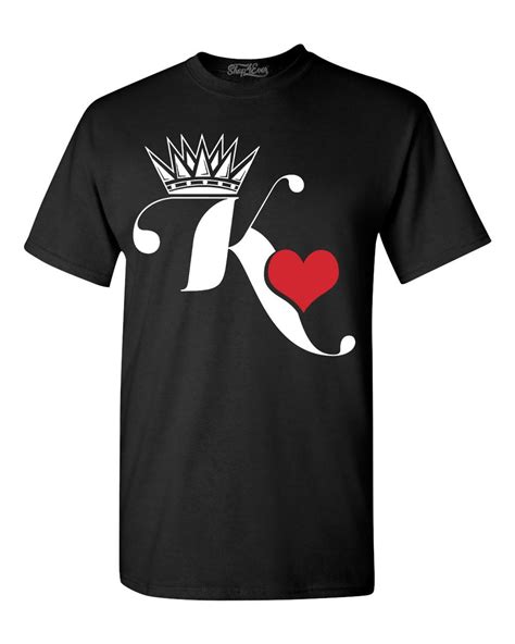 Shop4Ever - Shop4Ever Men's King of Hearts Graphic T-shirt - Walmart ...