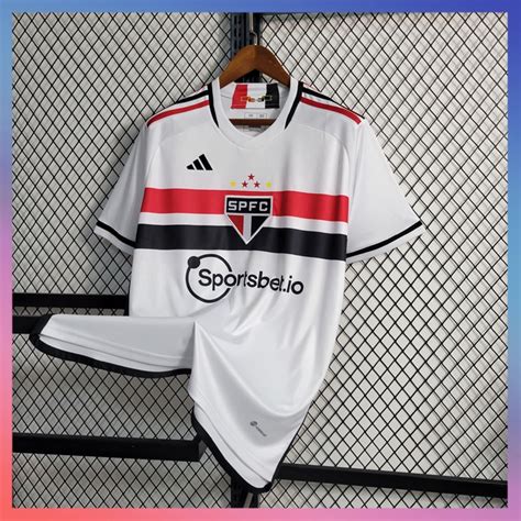 Camisa De Futebol Time Masculina 2023 I SBL Shopee Brasil