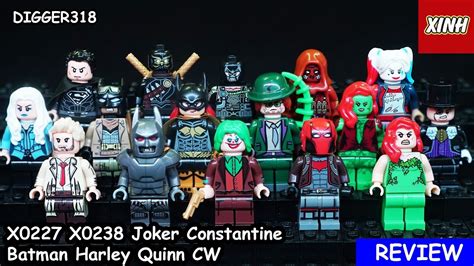 Lego Dc Superheroes Xinh Bootleg X X Joker Constantine Batman