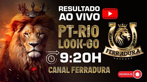 Resultado Jogo Do Bicho Ao Vivo PPT RJ 09 20 LOOK GO 05 03 Ao