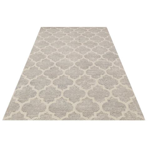 Bakero Hand Tufted Silver Area Rug Reviews Wayfair Co Uk