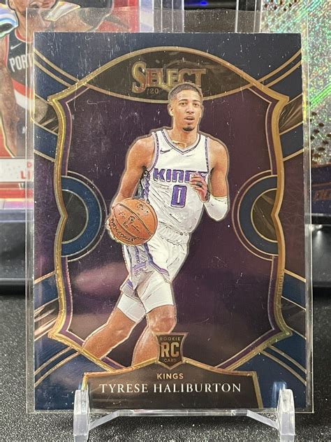 2020 21 Panini Select Tyrese Haliburton Concourse Blue 72 RC