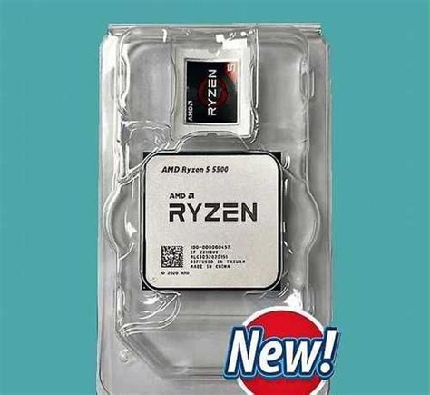 Новый Ryzen 5 5500 AMD сокет AM4 | Festima.Ru - Мониторинг объявлений