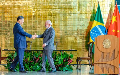 Em Visita De Estado Do Presidente Xi Jinping Brasil E China Ampliam