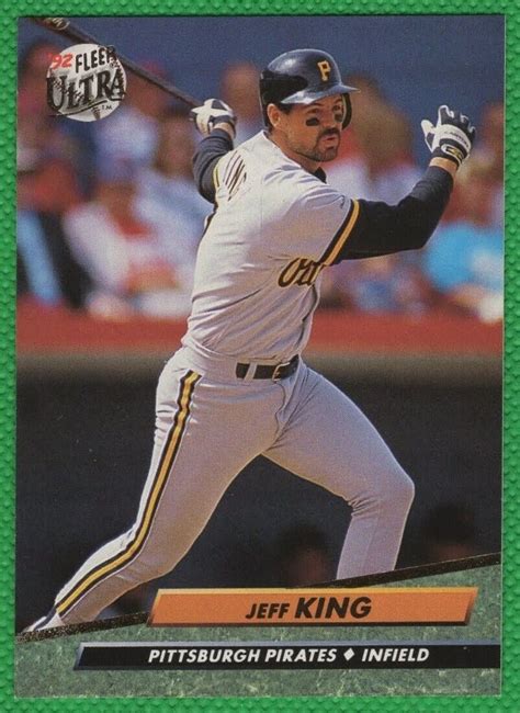 1992 Fleer Ultra 553 Jeff King For Sale Online EBay