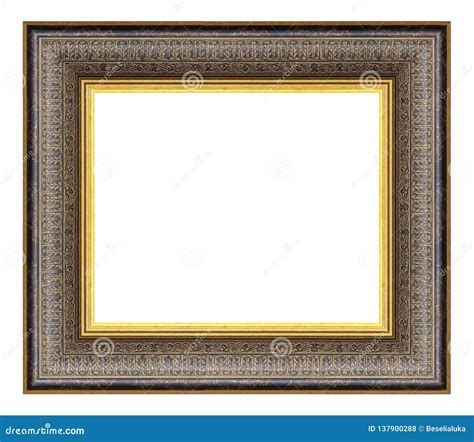 Frame Dourado Do Vintage Foto De Stock Imagem De Decorativo 137900288