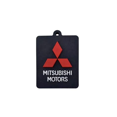 Chaveiro Emborrachado MITSUBISHI CHAV 111 PAPELARIA CHAVEIRO