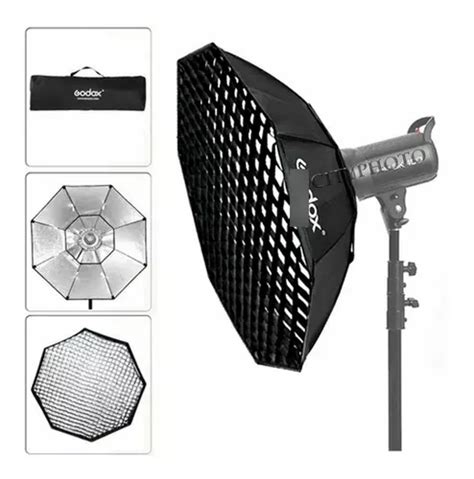 Softbox Octagonal Bowen De Cm Godox Sb Fw Grid Nuevo Cuotas Sin