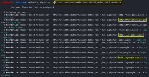Oralyzer A Automatic Open Redirection Vulnerability Finder Secnhack