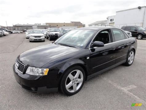 2003 Brilliant Black Audi A4 30 Quattro Sedan 47704690 Photo 2