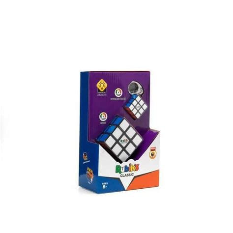 Coffret Rubiks Cube 3x3 1 Porte Clés Cdiscount Jeux Jouets