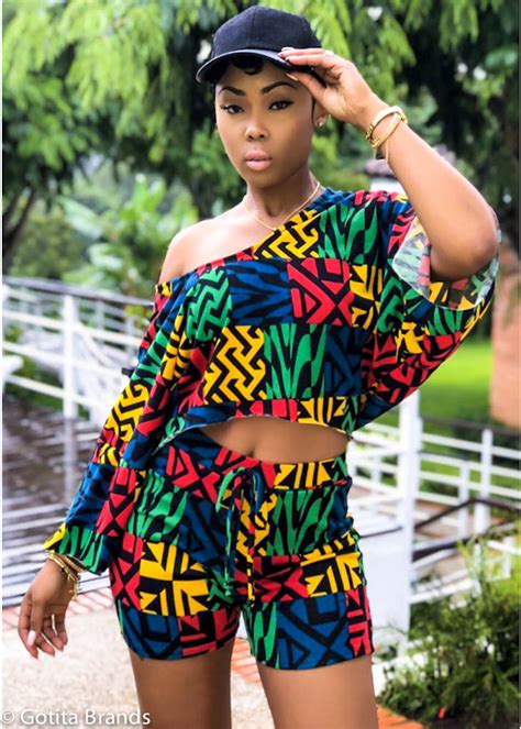 African Fashion - Trendy - Afro Beat Dance - Cute Outfit Two Piece Set ...