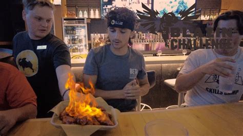 Eating The Hottest Wings Challenge Youtube