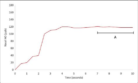 Schematic Figure Of An Online Nasal Nitric Oxide Nno Measurement