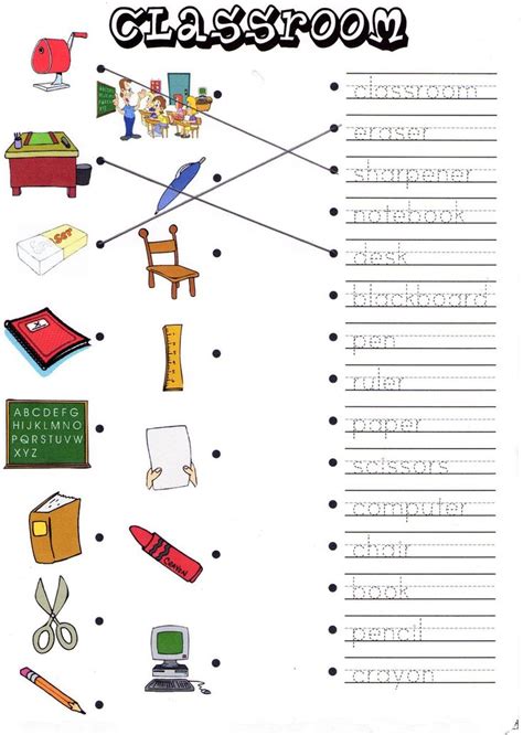 Parts Of The Classroom Vocabulary Google Search Ingles Pinterest