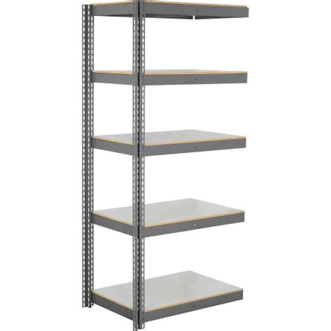 Global Industrial 5 Shelf Extra Heavy Duty Boltless Shelving Add On