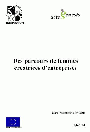 Biblio Des parcours de femmes créatrices d entreprises