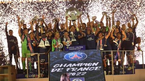 Ligue 1 2021-22: Champions PSG's season in numbers