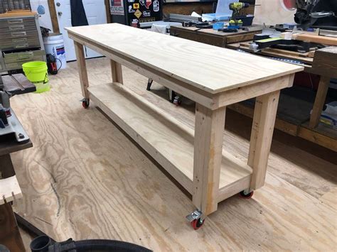 Ryobi Nation Rolling Workbench Diy Furniture Easy Rolling Workbench Workbench