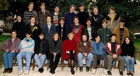 Photo de classe 1SF de 1993 Lycée Albert Claveille Copains d avant