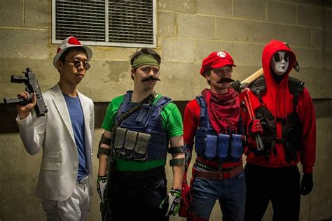 Mario Warfare group by SquallWolfheart on deviantART | Mario cosplay ...