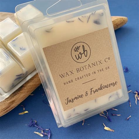 Jasmine And Frankincense Wax Snap Bar Wax Botanix Co